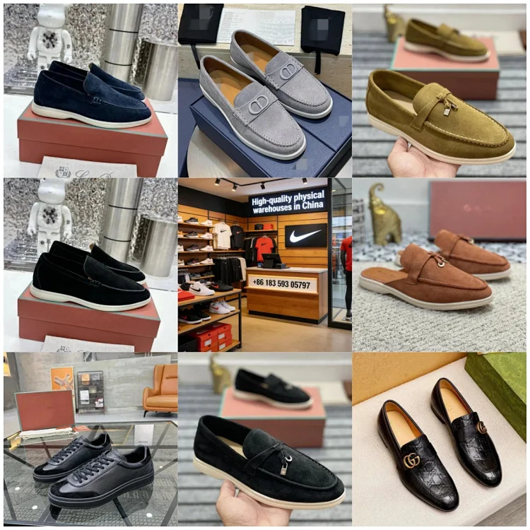 Gucci Loro Piana loafers and skateboard shoes